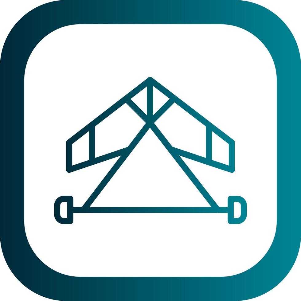 Gliding Vector Icon Design