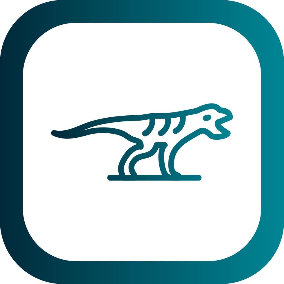 Dinosaur Vector Icon Design