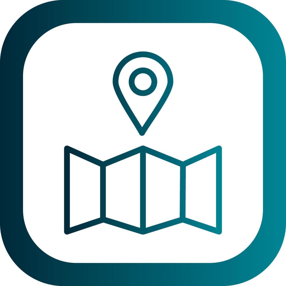 World Map Vector Icon Design
