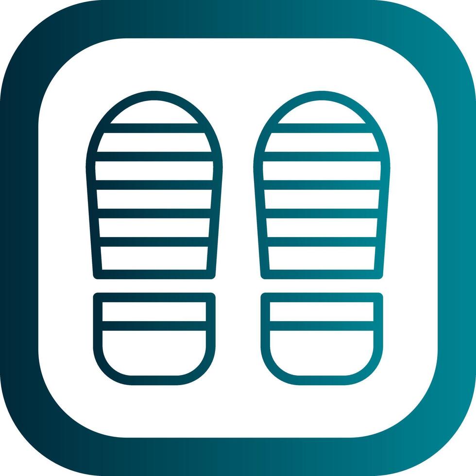 Footsteps Vector Icon Design