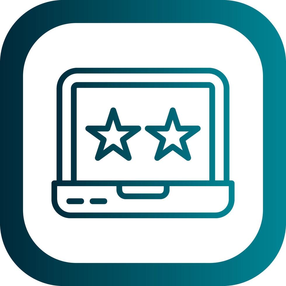Customer Review Vector Icon Design