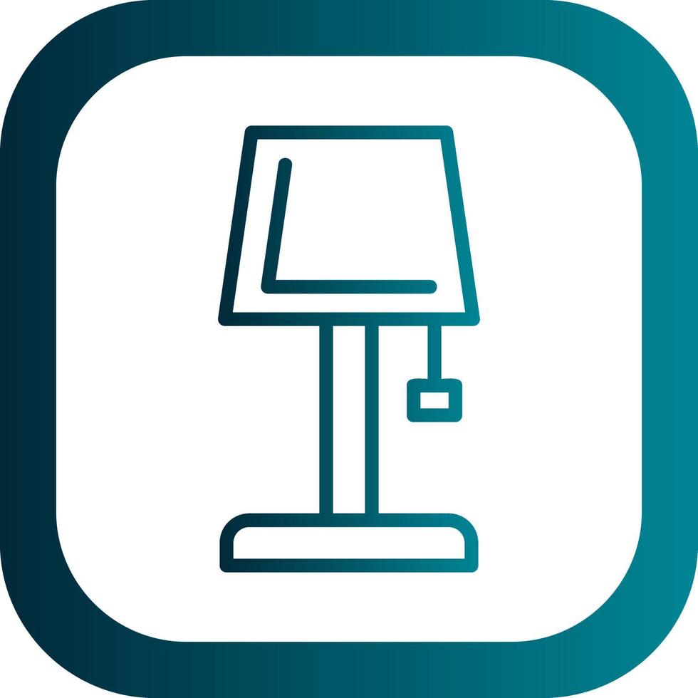 Lamp Vector Icon Design