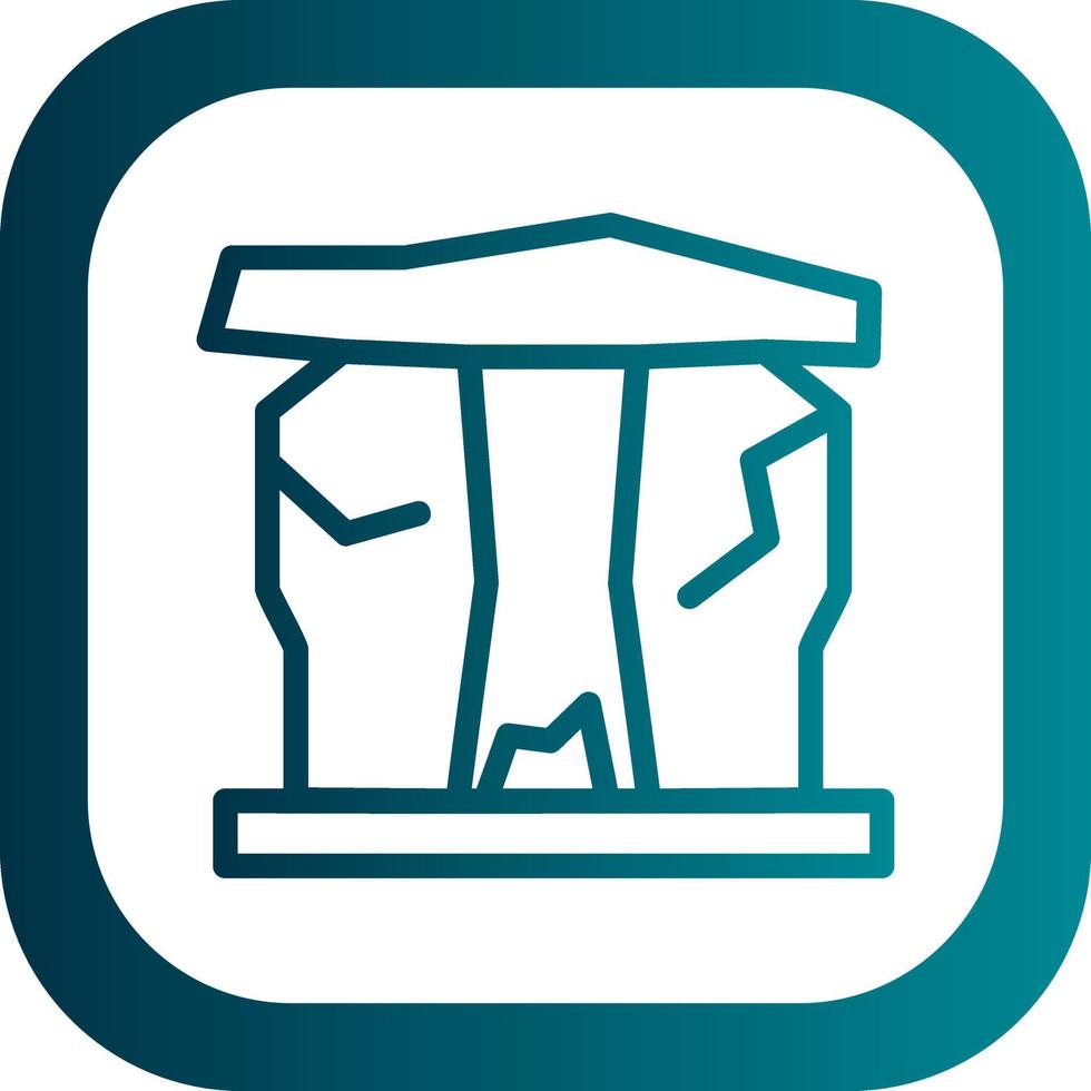 Stonehenge Vector Icon Design