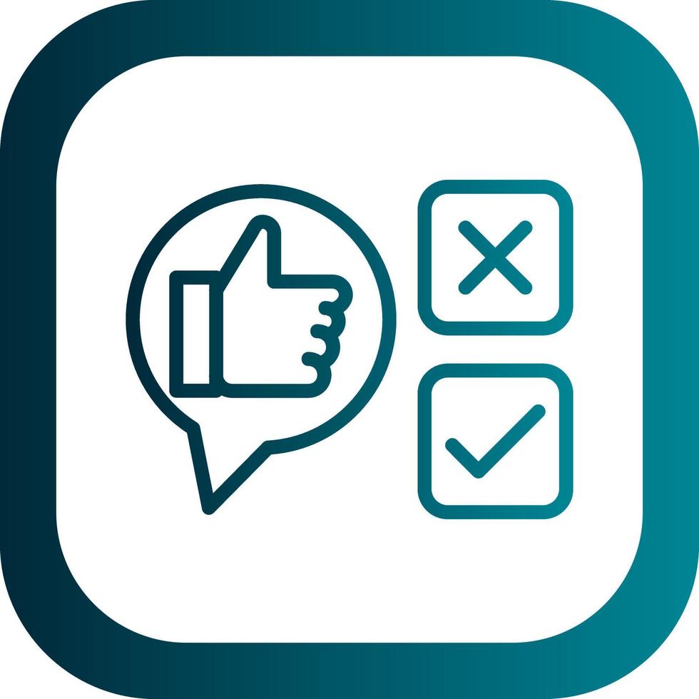 Dissatisfied Vector Icon Design