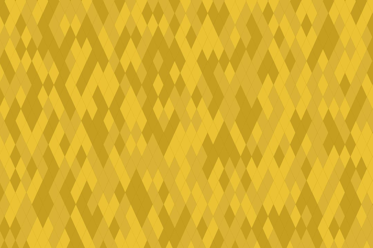 Pattern with geometric elements in golden yellow tones. abstract gradient background vector