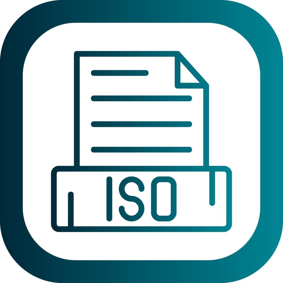 ISO Vector Icon Design