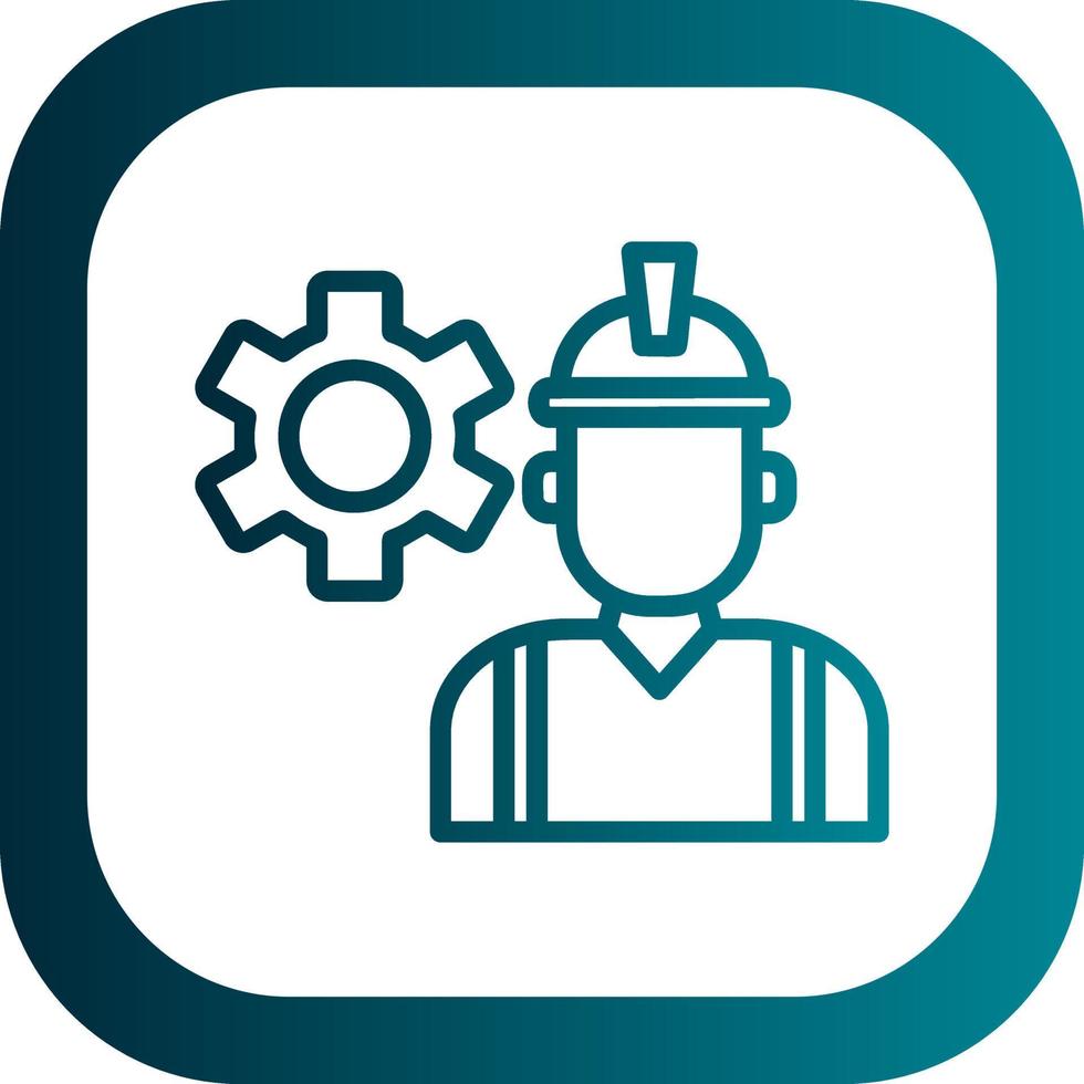 Engineer Vector Icon Design