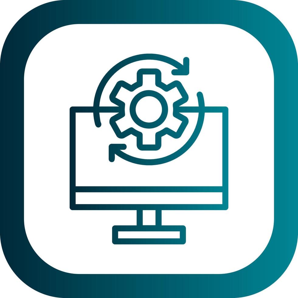 Operational SYstem Vector Icon Design