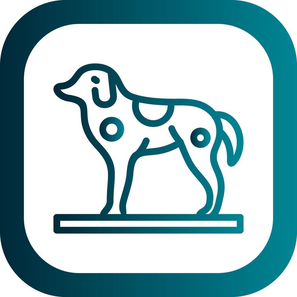 Dog Vector Icon Design