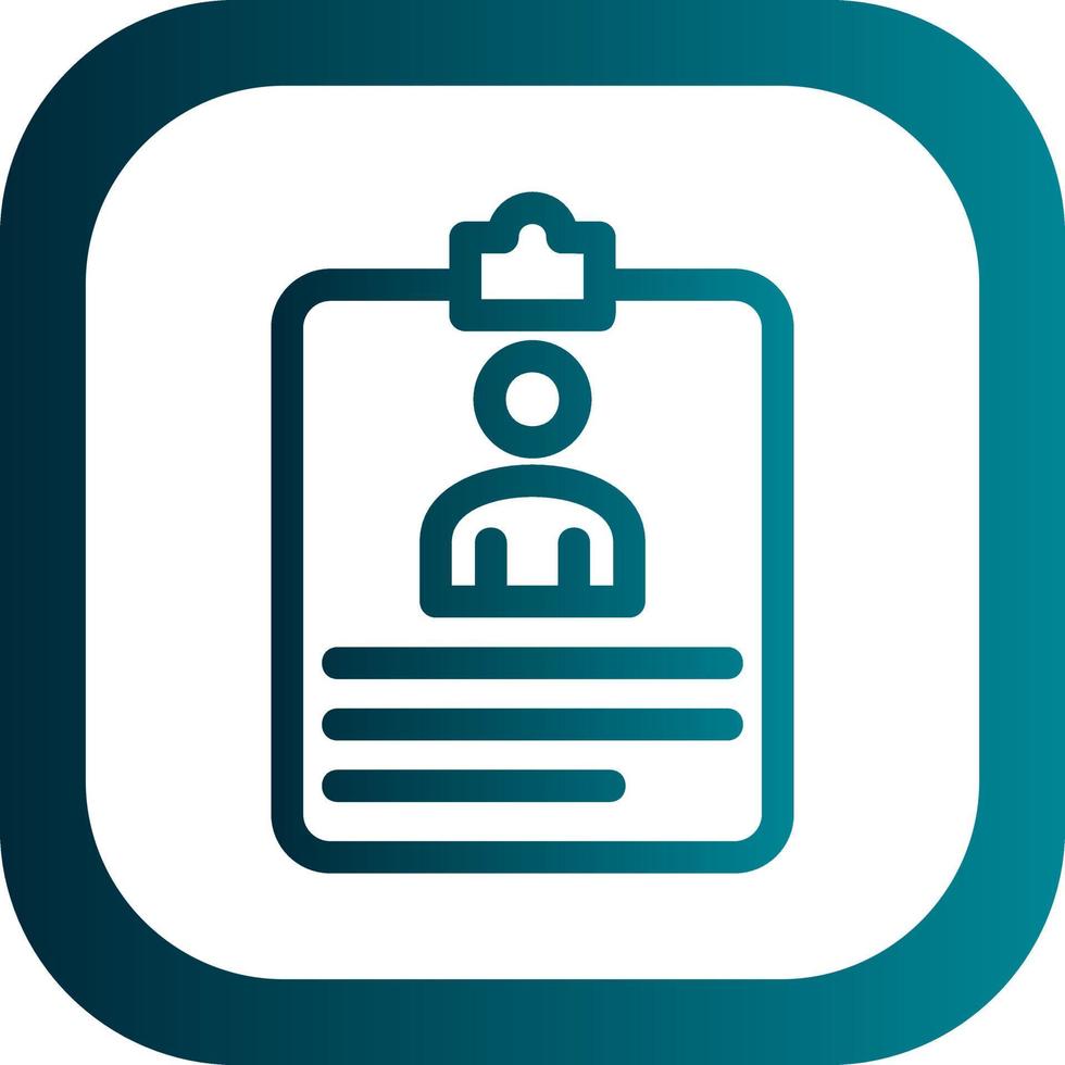Identifier Vector Icon Design