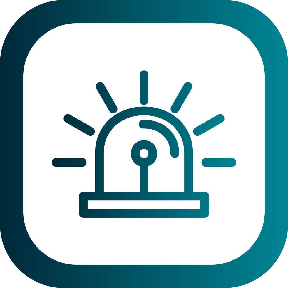 Siren Vector Icon Design