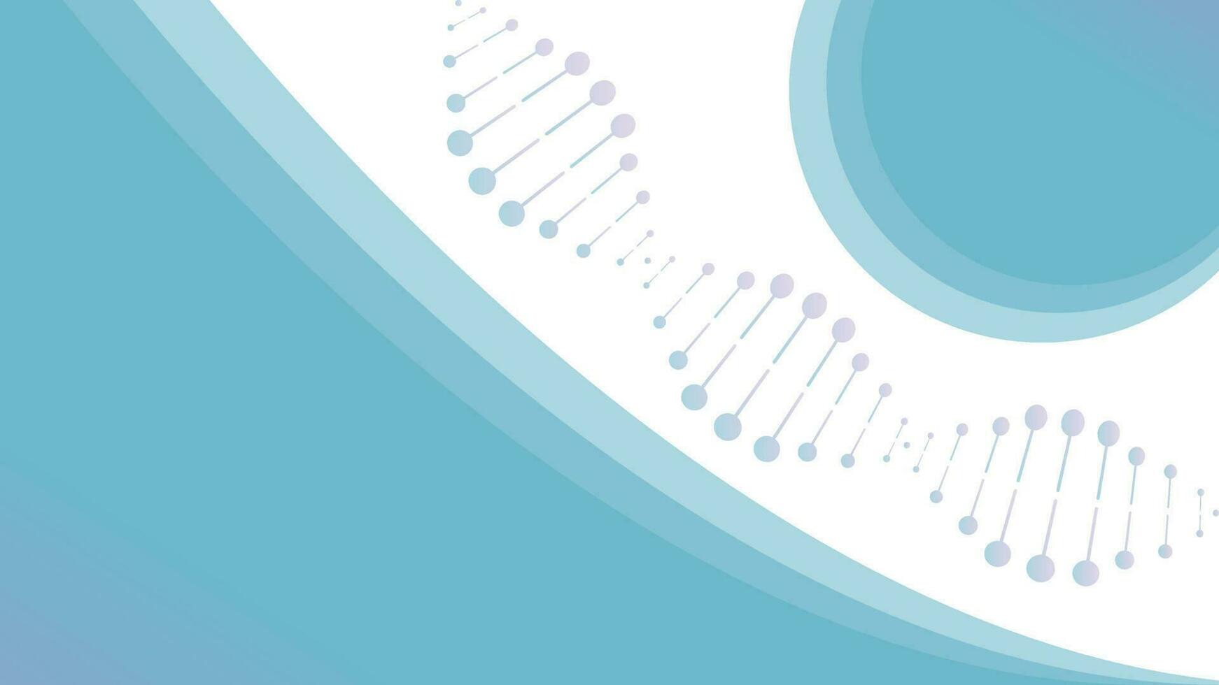 Abstract DNA science background vector illustration