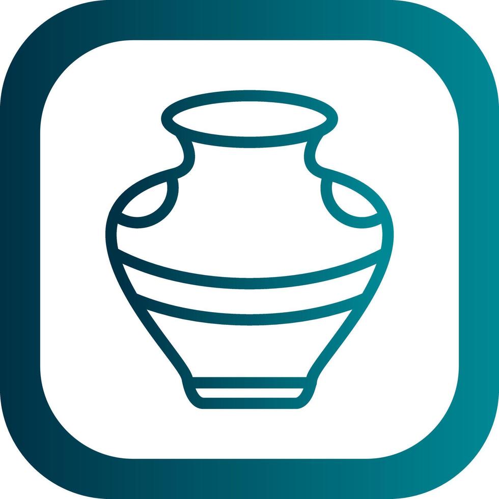 Pottery Vector Icon Design