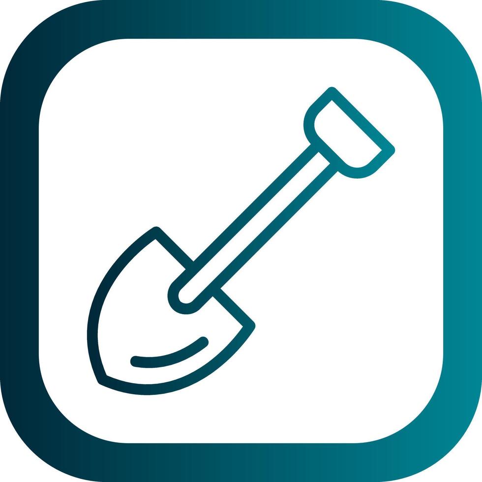 Shovel Vector Icon Design