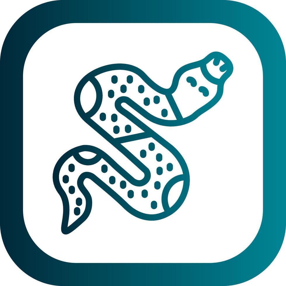 diseño de icono de vector de serpiente