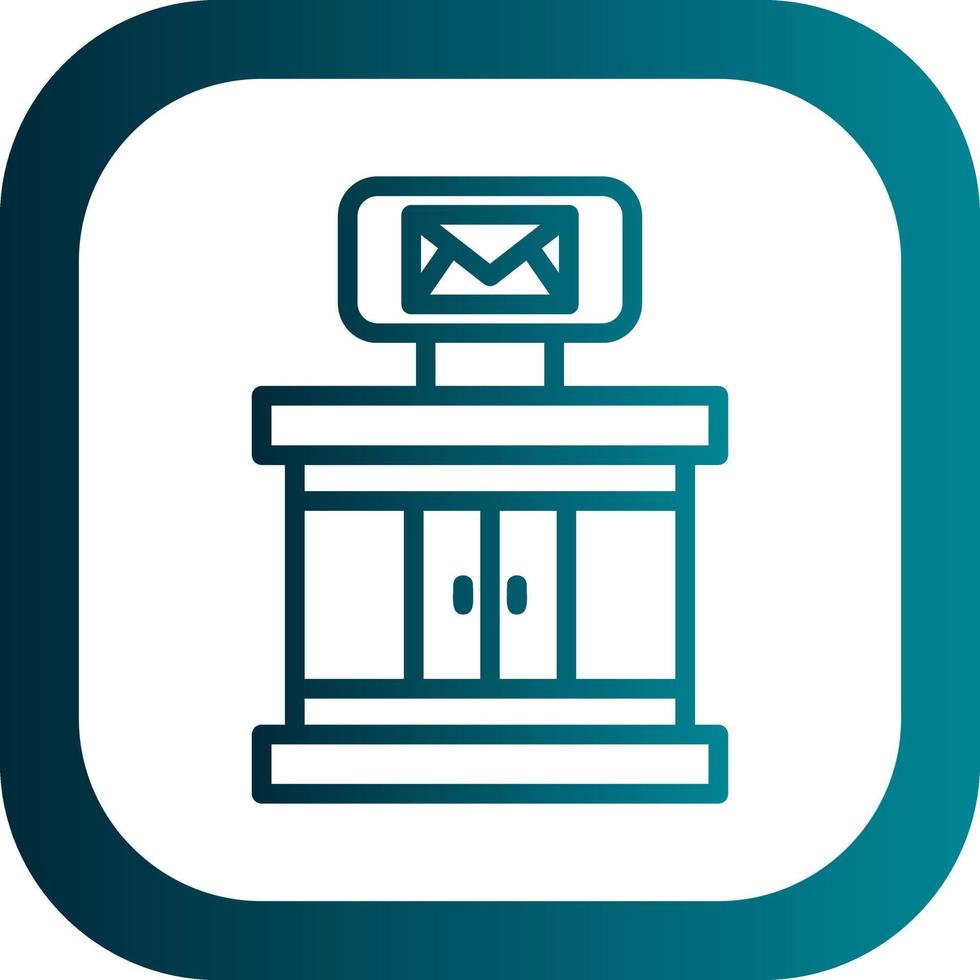 Post Office Vector Icon Design