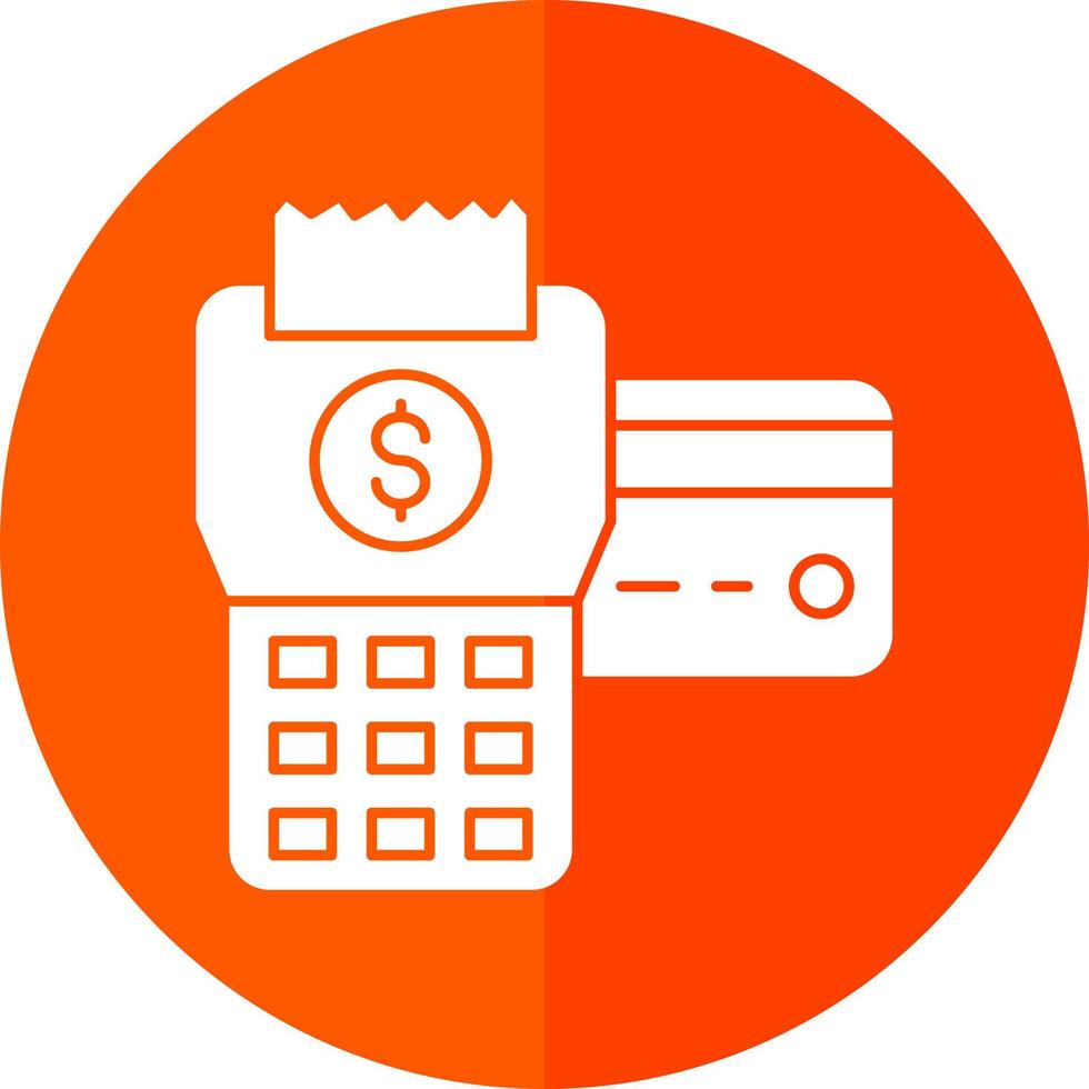 Pos Terminal Vector Icon Design
