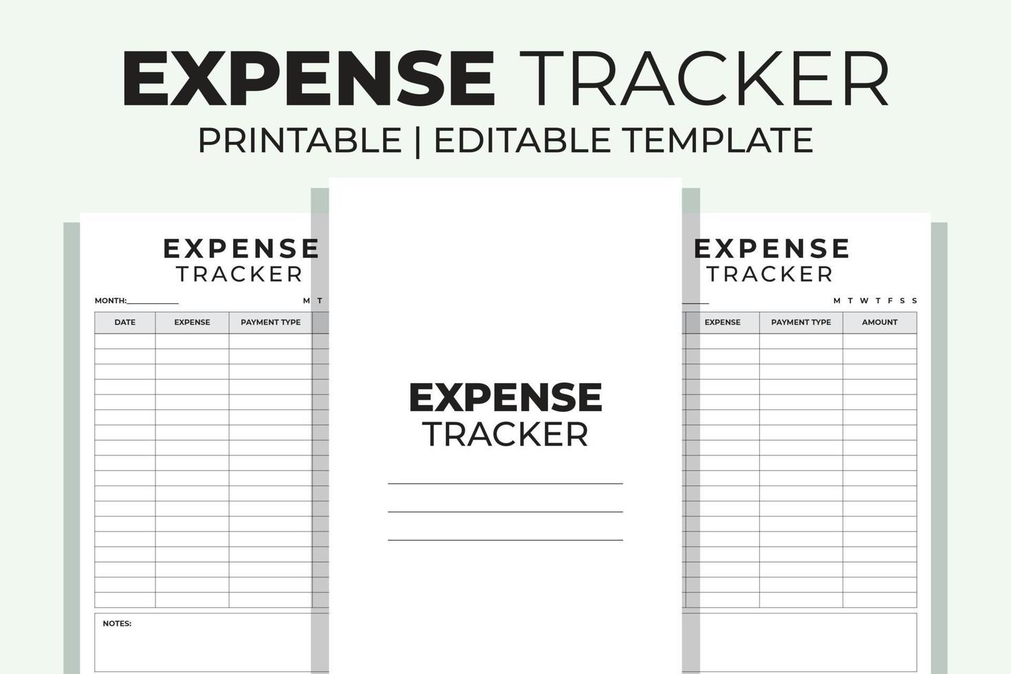 Expense Tracker Interior vector