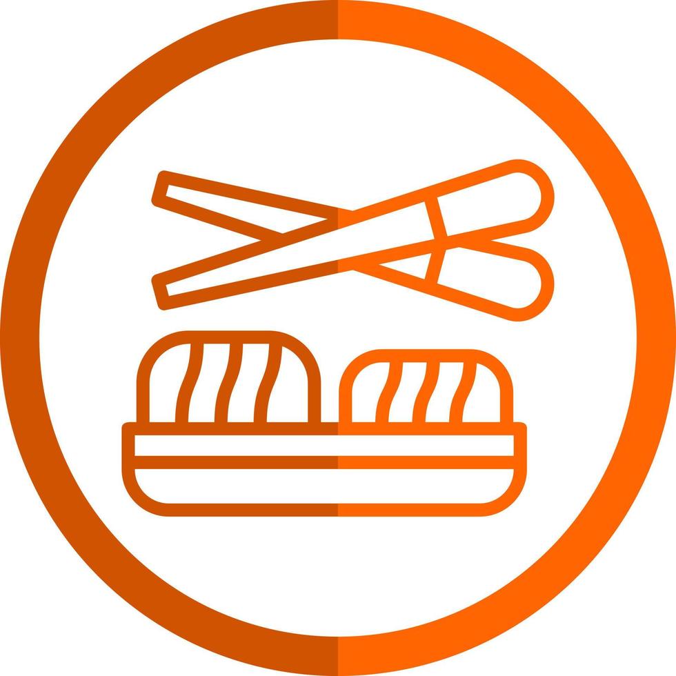 Sushi Vector Icon Design