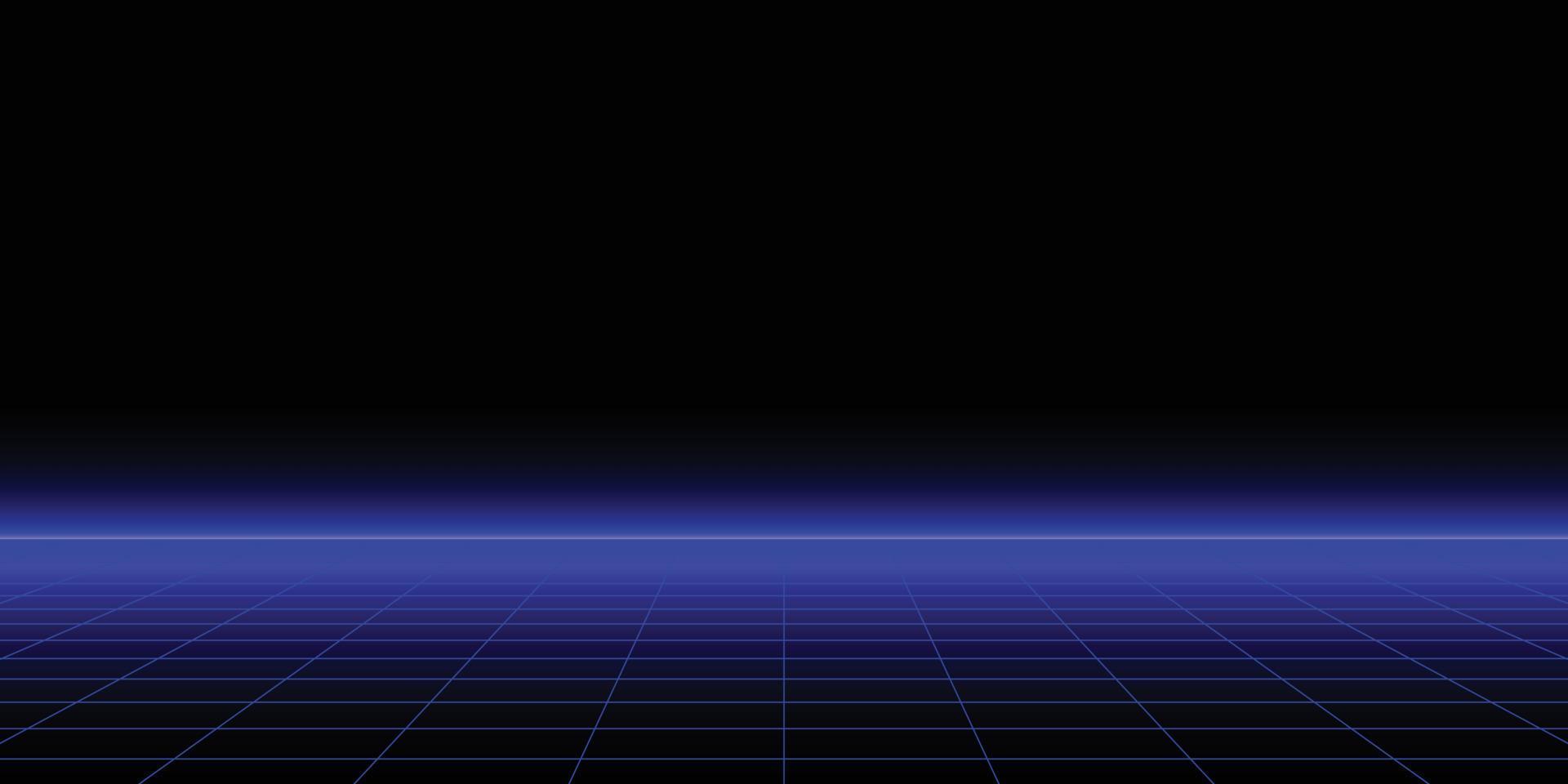 abstract perspective wireframe background design vector