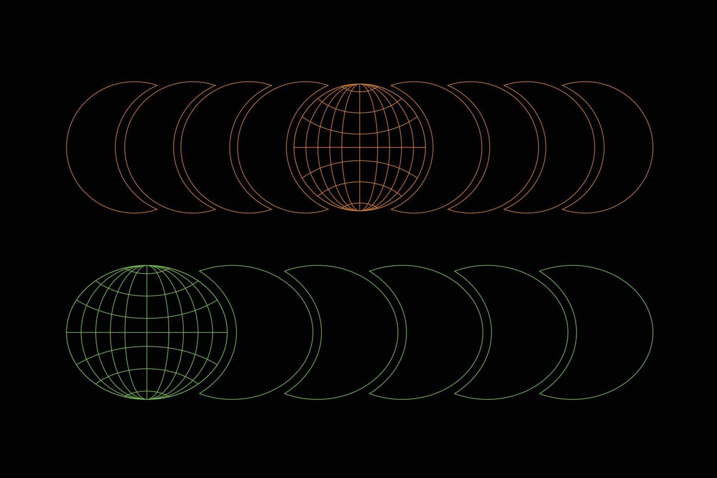 Worldwide symbol for urban design elements vector