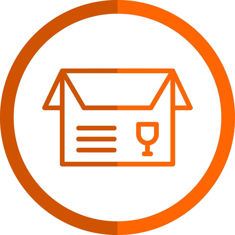 Open Box Vector Icon Design