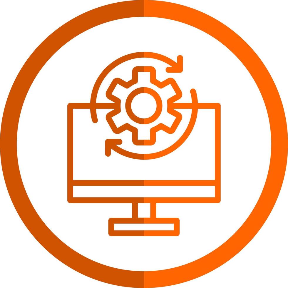 Operational SYstem Vector Icon Design