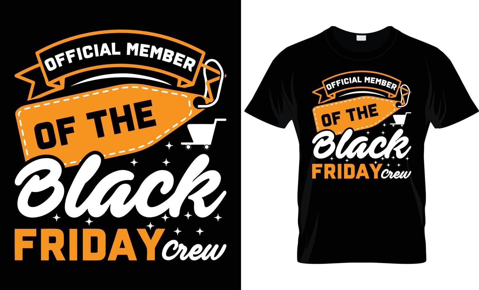 BLACK FRIDAY T-SHIRT DESIGN. vector