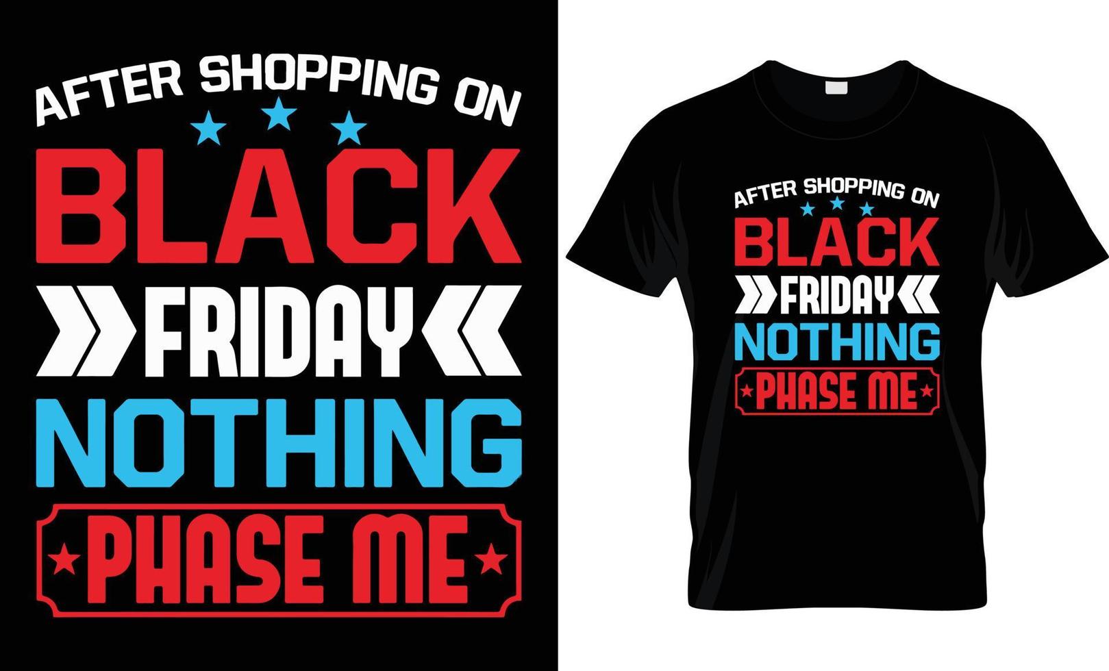 BLACK FRIDAY T-SHIRT DESIGN. vector