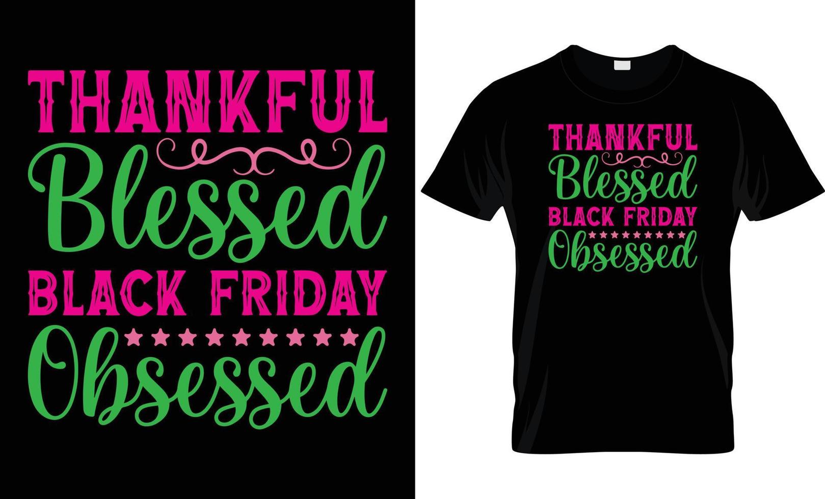 BLACK FRIDAY T-SHIRT DESIGN. vector