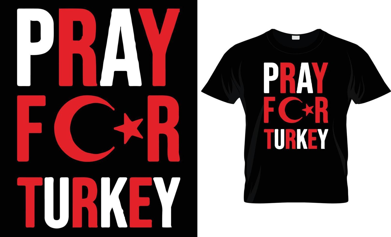 TURKIYE T - SHIRT DESIGN vector