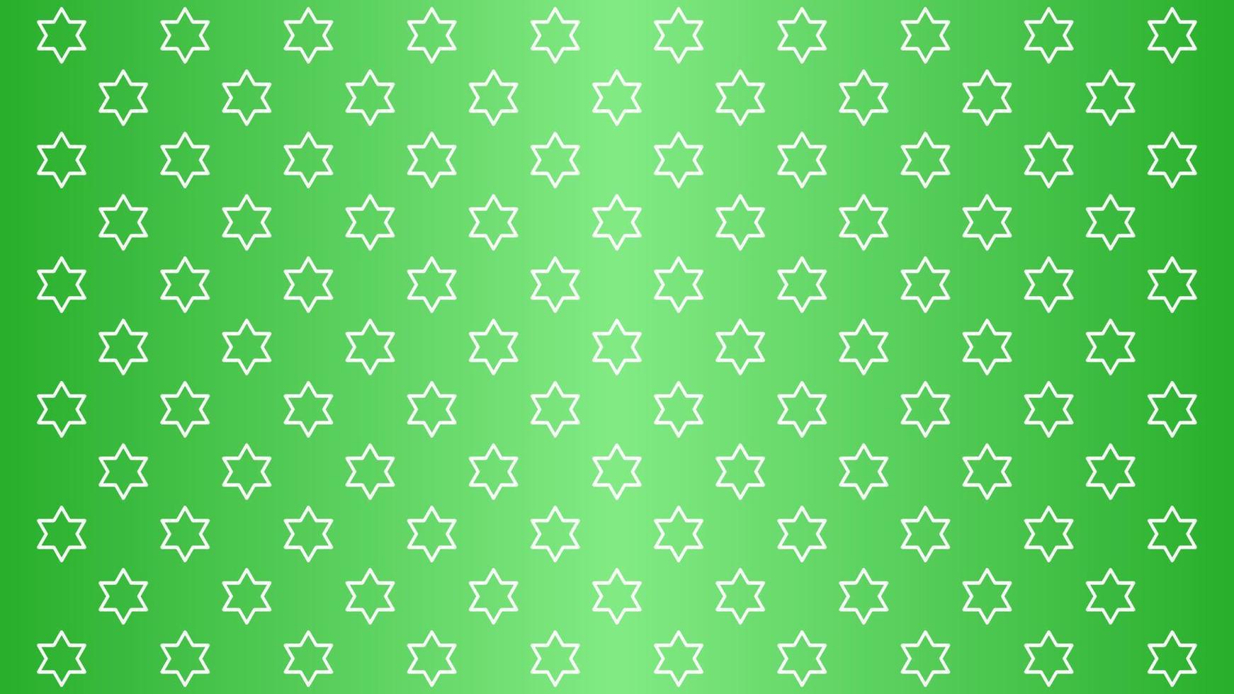 Seamless pattern of islamic star background with green color for ramadan design graphic in muslim culture and islam religion. Background that normally used for Islamic design and ramadan celebration vector