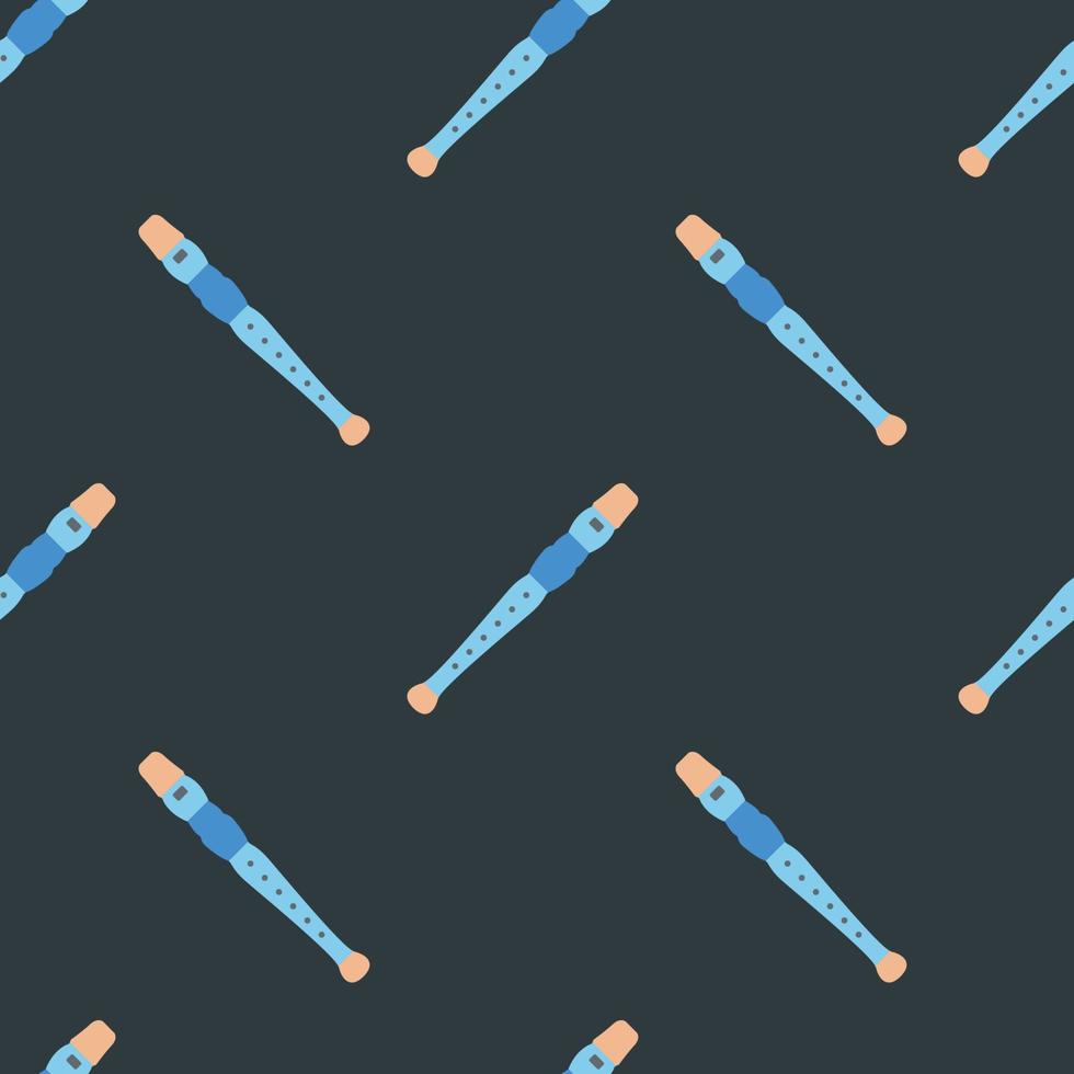 Vector flat hand drawn seamless geometric pattern with pipe