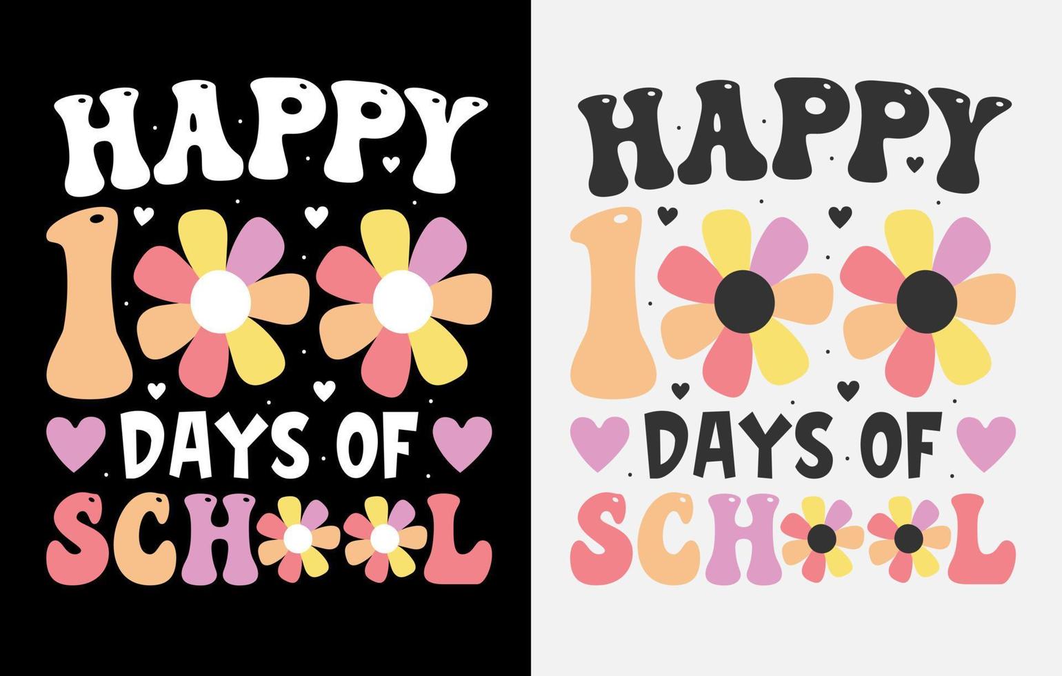 100th day t shirt free, 100 days of school t-shirts, 100th day t shirt , Happy 100 days tshirt, teacher t shirt, vector