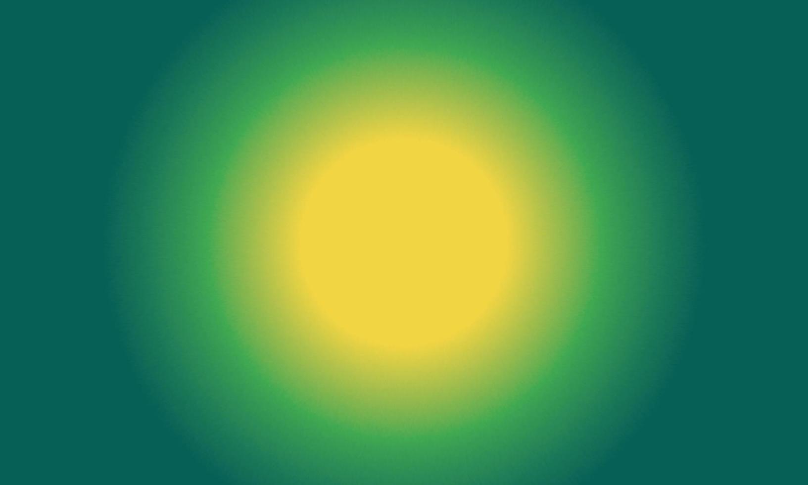 Green and yellow circle abstract gradient background vector