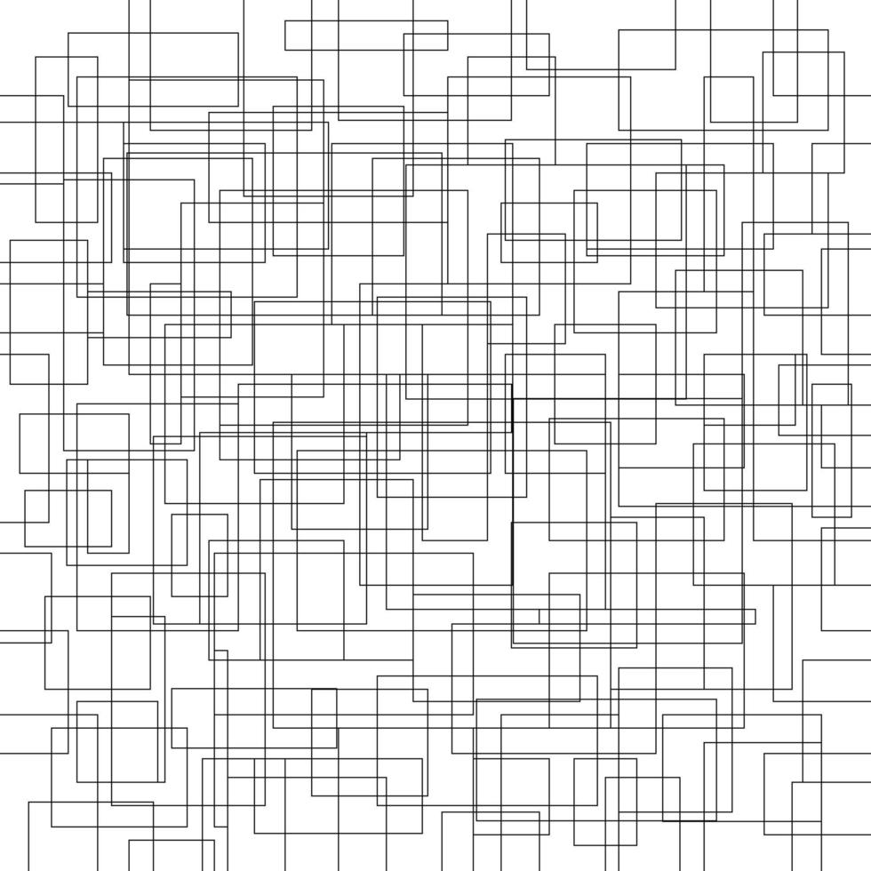 Random, chaotic lines, stripes grid, mesh pattern, texture and background. vector