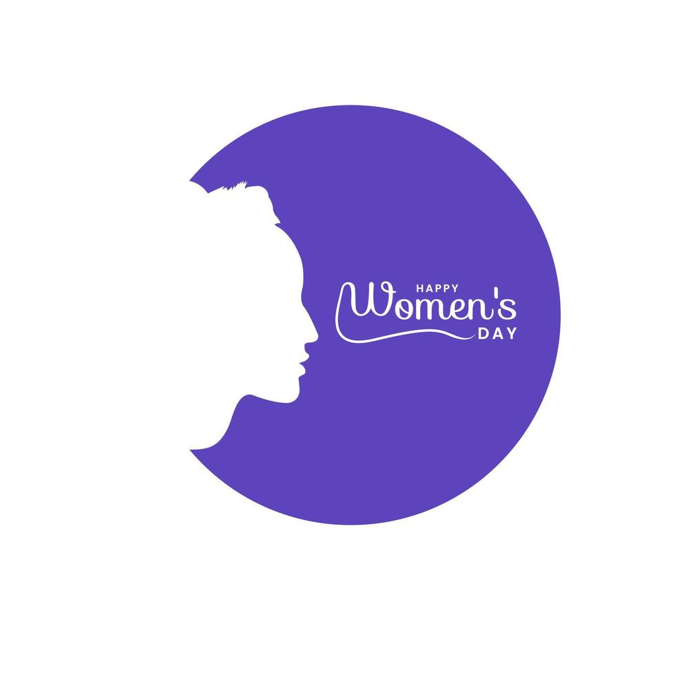 International Women's Day 8 March Social Media Post vector