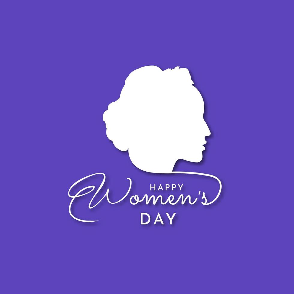 International Women's Day 8 March Social Media Post vector