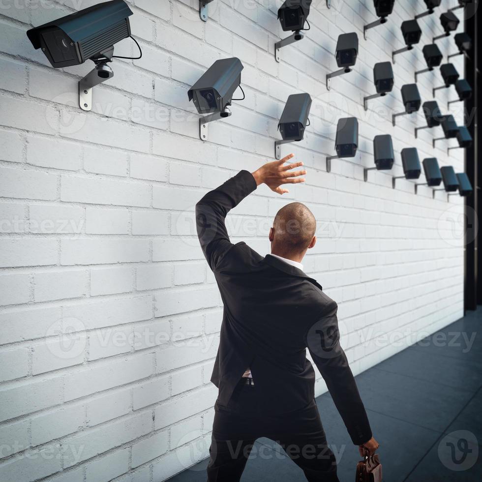 Spied. 3D Rendering photo