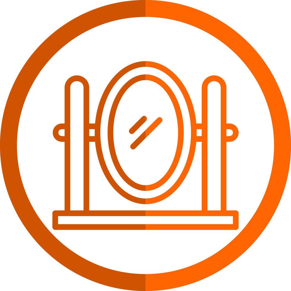 Mirror Vector Icon Design
