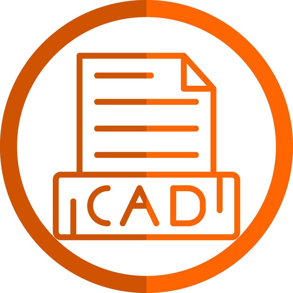 Cad Vector Icon Design