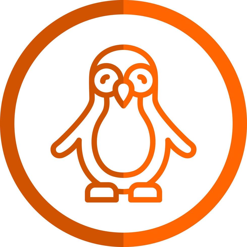 Penguin Vector Icon Design