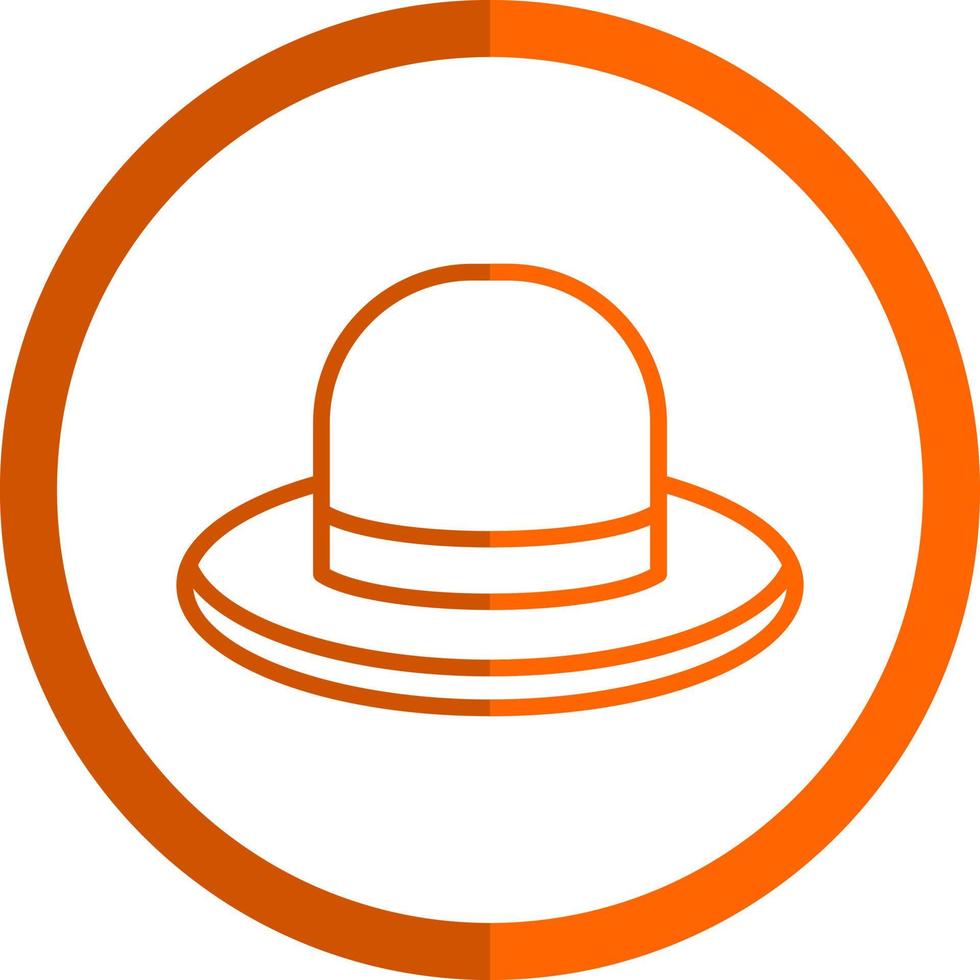 diseño de icono de vector de sombrero