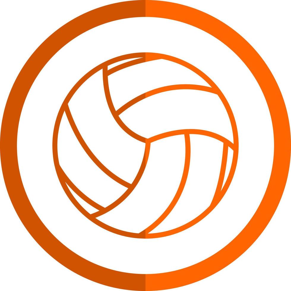 Volleyball Vector Icon Design