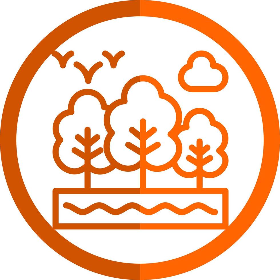 Rainforest Vector Icon Design