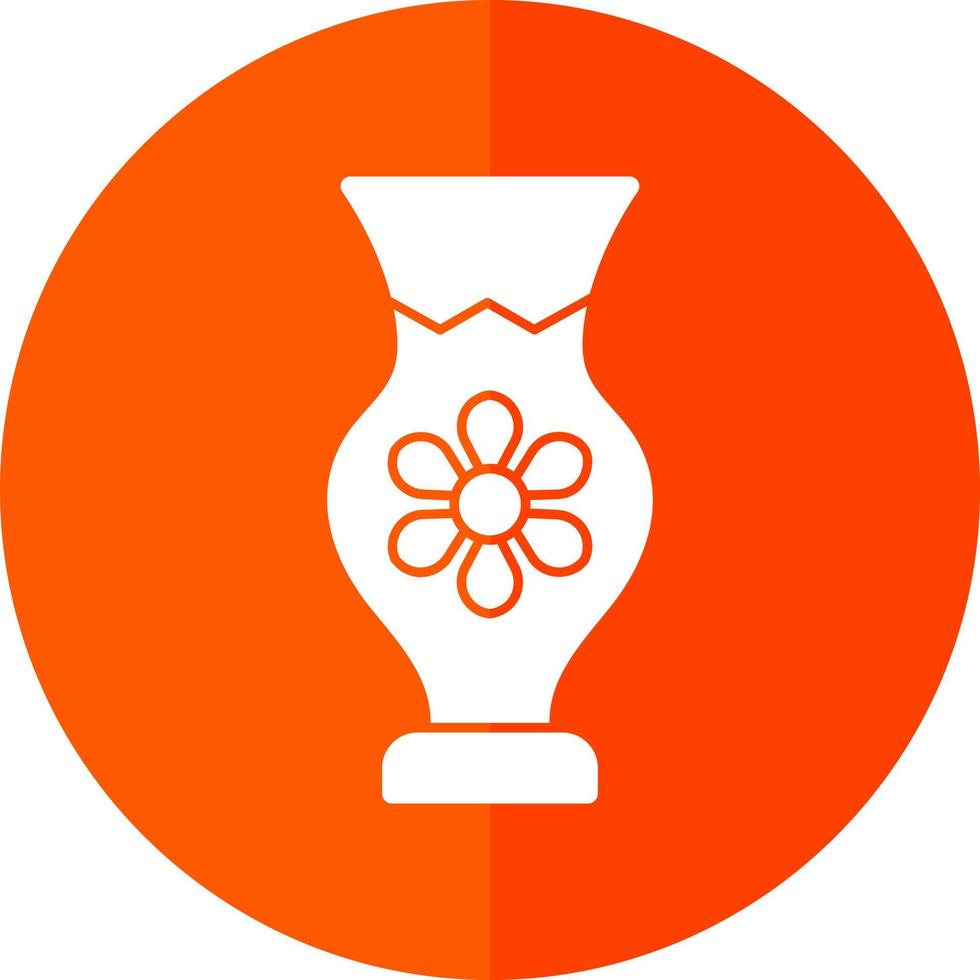 Vase Vector Icon Design