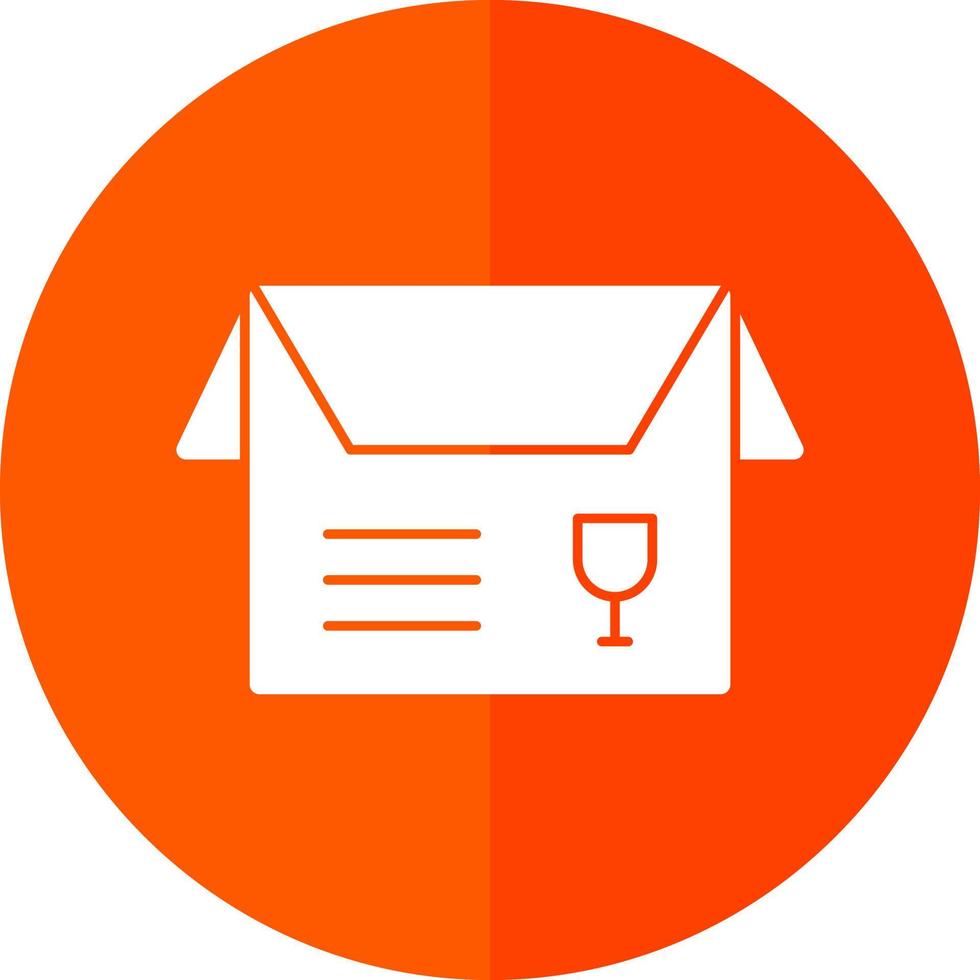 Open Box Vector Icon Design