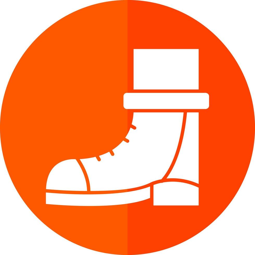 diseño de icono de vector de botas