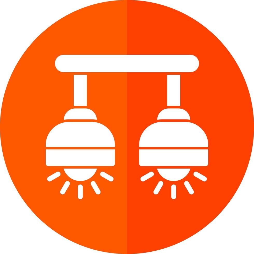 Ceiling Lamp Vector Icon Design