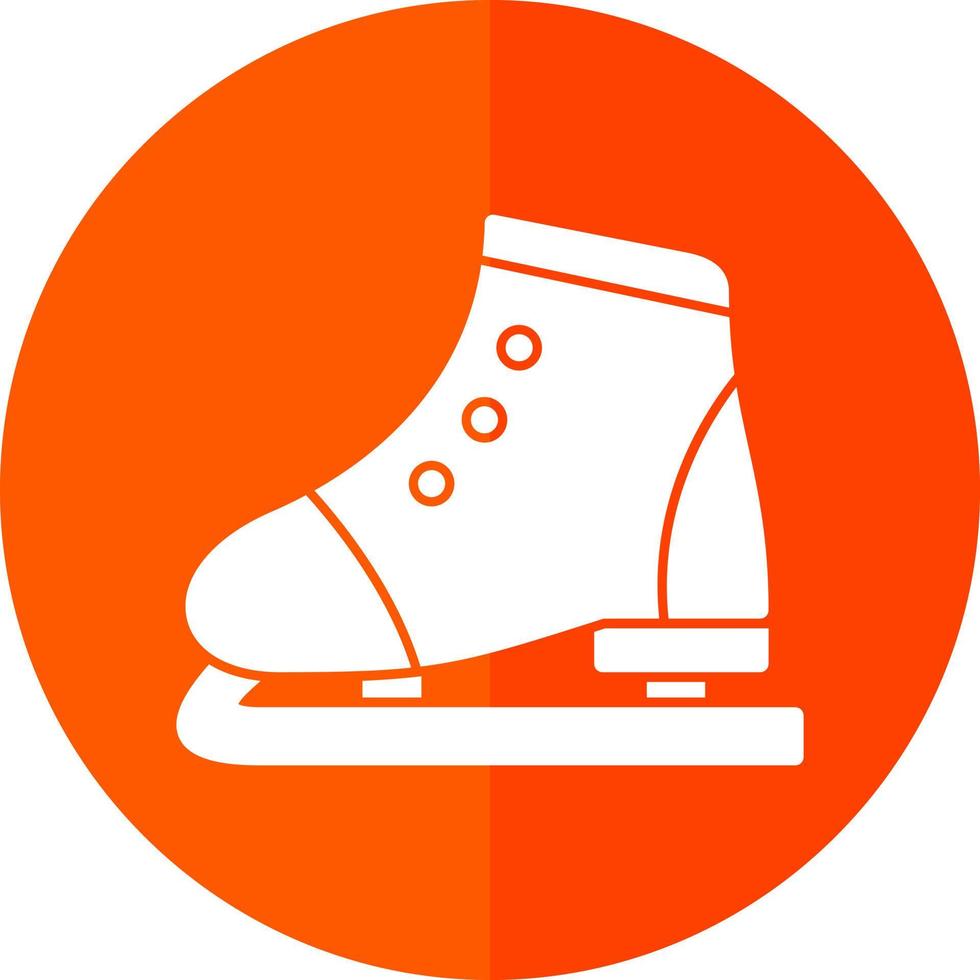 Figure Skating Vector Icon Design